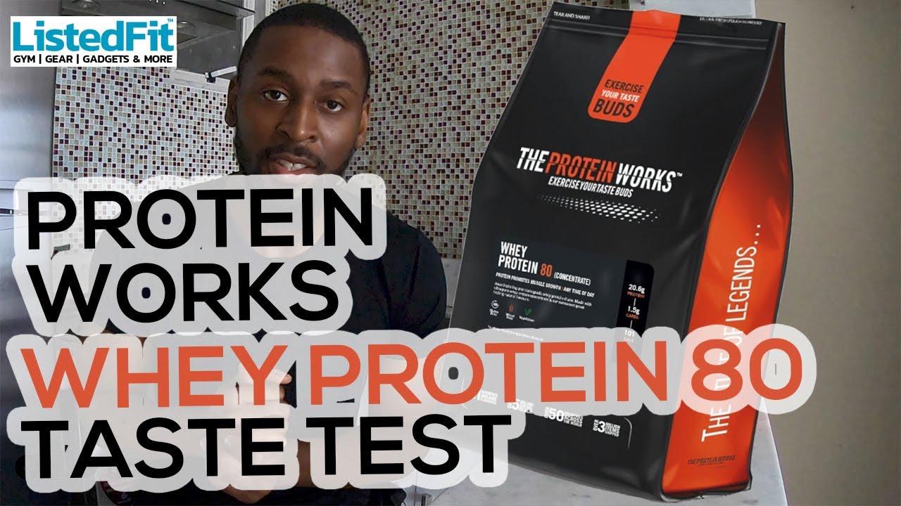 'Video thumbnail for Protein Works Taste Test - Whey Protein 80 CHOCOLATE SILK'