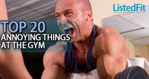 20 most annoying things at the gym