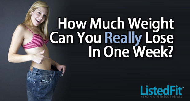 how much weight can you lose i 2 weeks