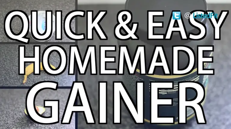homemade weight gainer shake