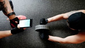 how to record yourself at the gym