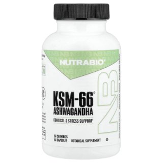 So You Wanna Try Ashwagandha? 4 NutraBio KSM-66 Ashwagandha capsules