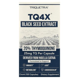 Triquetra TQ4X Black Seed Extract capsules