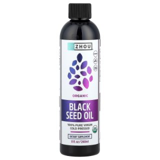 Zhou Organic Black Seed Oil bottle