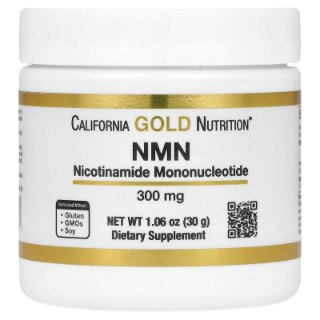 NMN: Where I'd Start 4 California Gold Nutrition NMN Powder tub