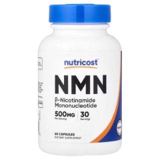 NMN: Where I'd Start 6 Nutricost NMN capsules